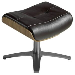 Tmavě hněd&aacute; kožen&aacute; podnožka Angel Cerd&aacute; No. 5035