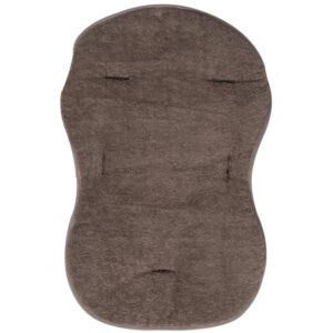 Tmavě hněd&yacute; bavlněn&yacute; podsed&aacute;k do židličky Quax Ultimo