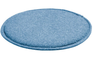 Tmavě modr&yacute; l&aacute;tkov&yacute; podsed&aacute;k Kave Home Silke 35 cm