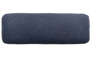 Tmavě modr&yacute; l&aacute;tkov&yacute; pol&scaron;t&aacute;ř Kave Home Neom 24 x 72 cm