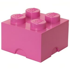Tmavě růžov&yacute; &uacute;ložn&yacute; box LEGO&reg; Smart 25 x 25 cm