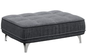 Tmavě &scaron;ed&aacute; l&aacute;tkov&aacute; podnožka DEVICHY Chloe