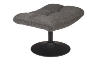 Tmavě &scaron;ed&aacute; l&aacute;tkov&aacute; podnožka DUTCHBONE Bar