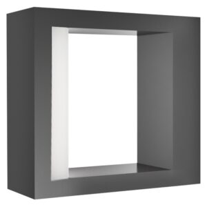 Tmavě &scaron;ed&eacute; kovov&eacute; venkovn&iacute; n&aacute;stěnn&eacute; LED světlo Nova Luce Bliss