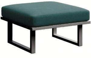 Tmavě zelen&aacute; zahradn&iacute; podnožka MESONICA Soledo s antracitovou podnož&iacute;