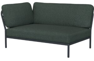 Tmavě zelen&yacute; l&aacute;tkov&yacute; rohov&yacute; modul HOUE Level 140 x 95 cm