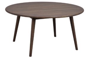 Tmav&yacute; dubov&yacute; konferenčn&iacute; stolek ROWICO TOMPKINS 90 cm