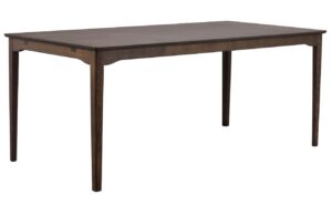 Tmav&yacute; dubov&yacute; rozkl&aacute;dac&iacute; j&iacute;deln&iacute; stůl ROWICO MARKHAM 180/270 x 90 cm