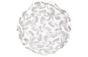 Umage B&iacute;l&eacute; plastov&eacute; z&aacute;věsn&eacute; světlo Lora XL &Oslash; 75 cm