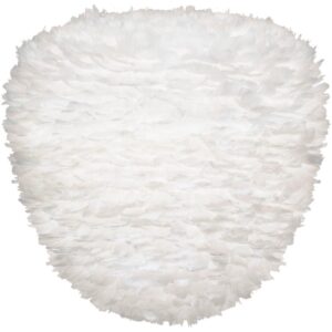 Umage B&iacute;l&eacute; z&aacute;věsn&eacute; světlo Eos Evia Large z prav&yacute;ch hus&iacute;ch per &Oslash; 55 cm