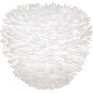 Umage B&iacute;l&eacute; z&aacute;věsn&eacute; světlo Eos Evia Medium z prav&yacute;ch hus&iacute;ch per &Oslash; 40 cm