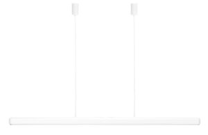 Umage B&iacute;lo-stř&iacute;brn&eacute; kovov&eacute; z&aacute;věsn&eacute; LED světlo Hazel Branch 150 cm