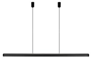 Umage Černo-stř&iacute;brn&eacute; kovov&eacute; z&aacute;věsn&eacute; LED světlo Hazel Branch 150 cm