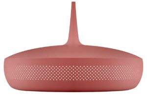 Umage Červen&eacute; kovov&eacute; z&aacute;věsn&eacute; st&iacute;nidlo Clava Dine 43 cm