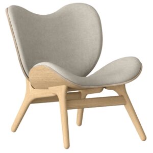 Umage Dubov&eacute; křeslo A Conversation Piece s b&iacute;l&yacute;m čalouněn&iacute;m