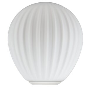 Umage Op&aacute;lově b&iacute;l&eacute; skleněn&eacute; st&iacute;nidlo Around The World 27