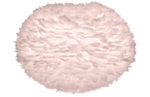 Umage Světle růžov&eacute; z&aacute;věsn&eacute; st&iacute;nidlo Eos z prav&yacute;ch hus&iacute;ch per 60 cm