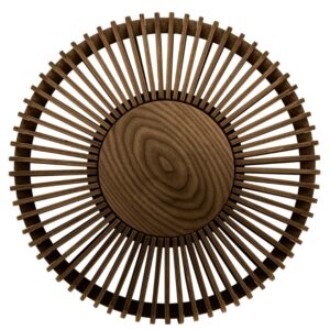 Umage Tmav&eacute; dubov&eacute; n&aacute;stěnn&eacute; světlo Clava Up 49 cm