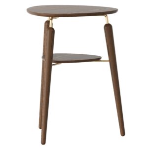 Umage Tmav&yacute; dubov&yacute; odkl&aacute;dac&iacute; stolek My Spot 46 x 46 cm