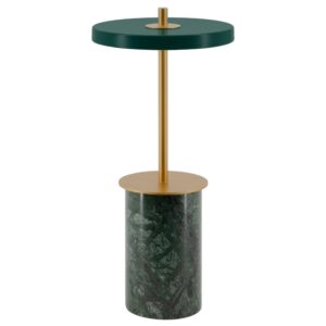 Umage Zelen&aacute; mramorov&aacute; stoln&iacute; nab&iacute;jec&iacute; LED lampa Asteria Move 25
