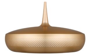 Umage Zlat&eacute; kovov&eacute; z&aacute;věsn&eacute; st&iacute;nidlo Clava Dine 43 cm