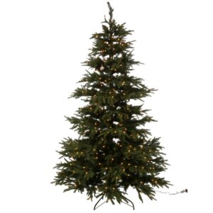 Uměl&yacute; v&aacute;nočn&iacute; strom s LED světlem J-line Arthur 225 cm