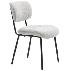 Unique Furniture Boucl&eacute; j&iacute;deln&iacute; židle Buffalo