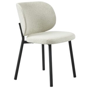 Unique Furniture Boucl&eacute; j&iacute;deln&iacute; židle Swan