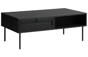 Unique Furniture Čern&yacute; konferenčn&iacute; stolek Pensacola 110 x 60 cm