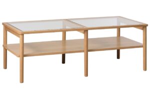 Unique Furniture Dubov&yacute; konferenčn&iacute; stolek Elba 120 x 60 cm