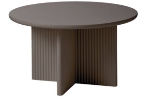 Unique Furniture Hněd&yacute; konferenčn&iacute; stolek Palma 80 cm