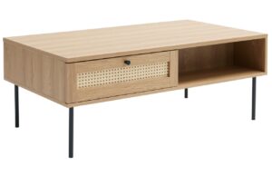 Unique Furniture Konferenčn&iacute; stolek Pensacola 110 x 60 cm s dubov&yacute;m dekorem