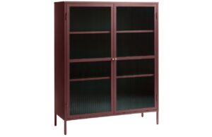 Unique Furniture Kovov&aacute; vitr&iacute;na Bronco 140 x 111 cm