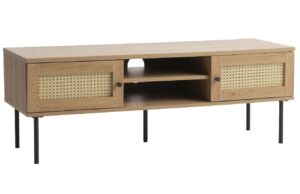 Unique Furniture TV stolek Pensacola 120 x 40 cm s dubov&yacute;m dekorem