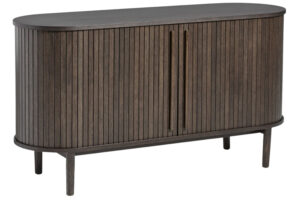 Unique Furniture Tmav&aacute; dubov&aacute; komoda Meta 140 cm