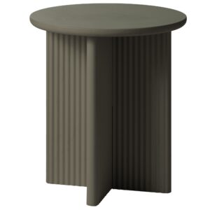 Unique Furniture Zeleno-&scaron;ed&yacute; odkl&aacute;dac&iacute; stolek Palma 50 cm