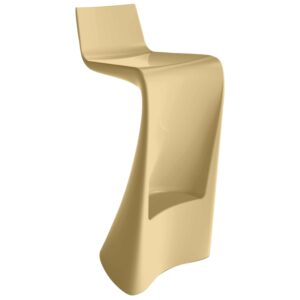 VONDOM B&eacute;žov&aacute; plastov&aacute; barov&aacute; židle WING 72 cm