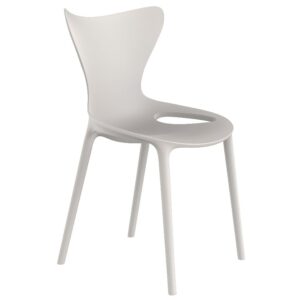 VONDOM B&eacute;žov&aacute; plastov&aacute; dětsk&aacute; j&iacute;deln&iacute; židle LOVE MINI