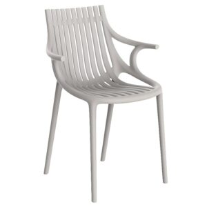 VONDOM B&eacute;žov&aacute; plastov&aacute; zahradn&iacute; židle IBIZA s područkami