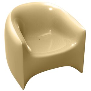 VONDOM B&eacute;žov&eacute; plastov&eacute; zahradn&iacute; lounge křeslo BLOW