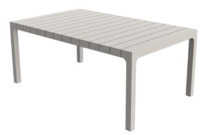 VONDOM B&eacute;žov&yacute; plastov&yacute; zahradn&iacute; stolek SPRITZ 96 x 59 cm