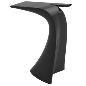 VONDOM Čern&yacute; plastov&yacute; barov&yacute; stůl WING 76 x 50 cm