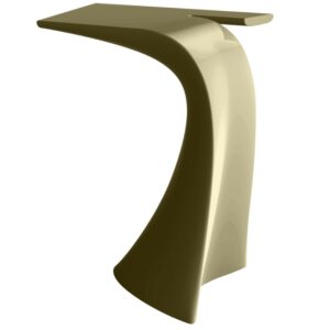 VONDOM Khaki zelen&yacute; plastov&yacute; barov&yacute; stůl WING 76 x 50 cm