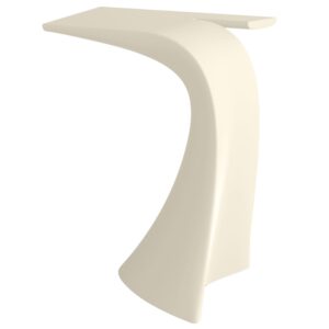 VONDOM Matně světle b&eacute;žov&yacute; plastov&yacute; barov&yacute; stůl WING 76 x 50 cm