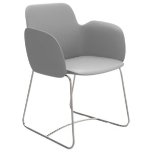 VONDOM &Scaron;ed&eacute; plastov&eacute; zahradn&iacute; křeslo PEZZETTINA