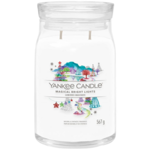 Velk&aacute; vonn&aacute; sv&iacute;čka Yankee Candle Magical Bright Lights Signature