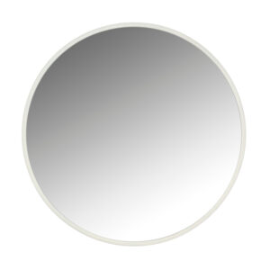 Villa Collection B&iacute;l&eacute; kovov&eacute; z&aacute;věsn&eacute; zrcadlo Vardo 60 cm