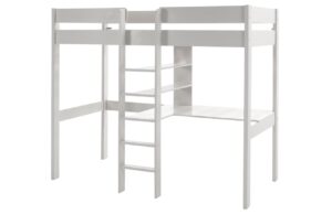 Vipack Dřevěn&aacute; patrov&aacute; postel a stůl Pino 90 x 200 cm