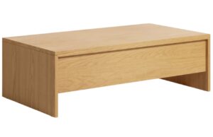 Vykl&aacute;pěc&iacute; dubov&yacute; konferenčn&iacute; stolek Kave Home Abilen 110 x 60 cm