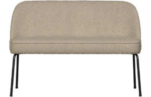 WOOOD B&eacute;žov&aacute; boucl&eacute; j&iacute;deln&iacute; lavice Tergi 120 cm